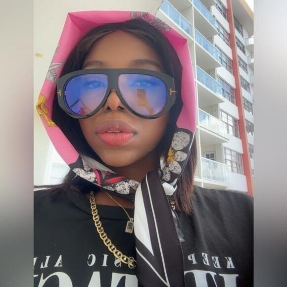 💯- New Authentic - TOM FORD - BLUE LOCK PILOT OPTICALS TF5958-B (SHINY BLAC… - Picture 7 of 13